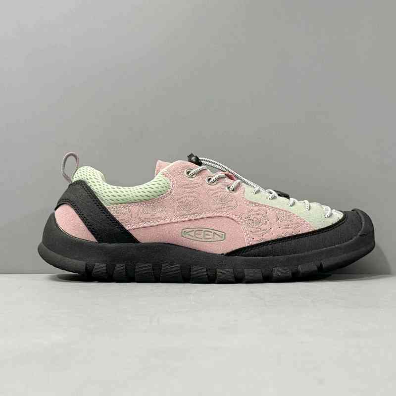 DH版本 粉红色 KEEN Jasper 舒适百搭 防滑耐 低帮 户外功能鞋