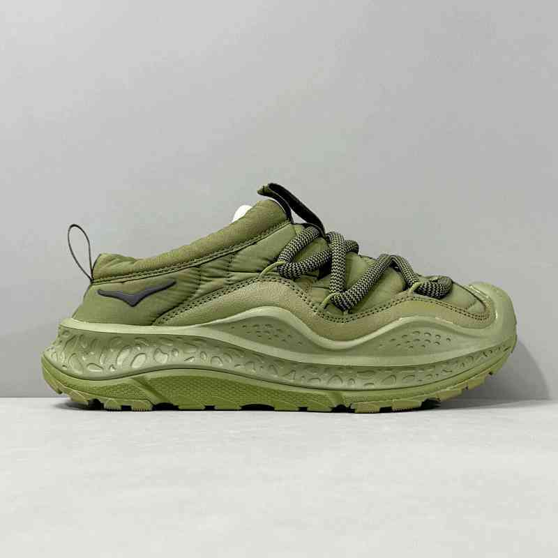 BK版本 绿色1141570-FFR HOKA ONE ONE Ora Primo 舒适 防滑 低帮 生活休闲鞋 男款 绿色