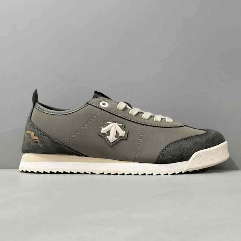 BK版本 灰色D4331LSN23-WT 迪桑特DESCENTE Sport Style系列 CHRON LTR系带 防滑 低帮 生活休闲鞋 男款 灰色