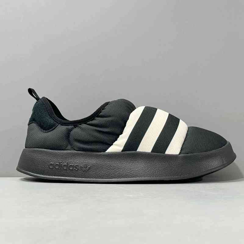 HX版本 黑色GY4559 阿迪达斯三叶草adidas originals Puffylette 舒适百搭 低帮 生活休闲鞋 男女同款 黑色