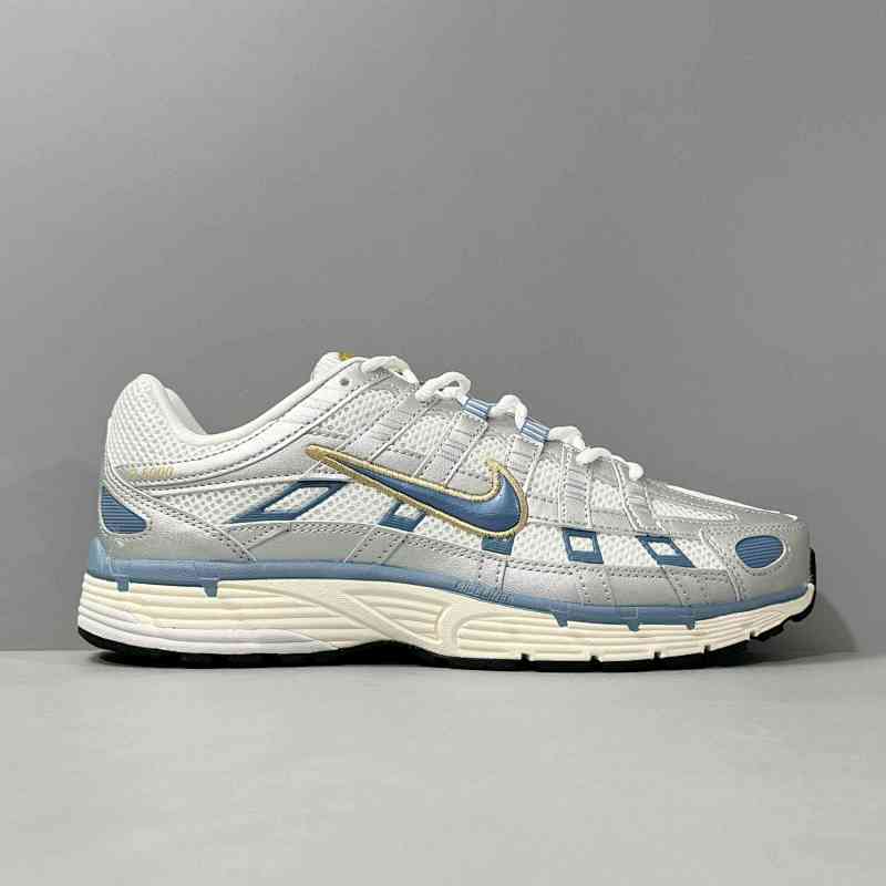 V版顶级 银蓝HJ7246-100 Nike P-6000 轻便舒适防滑耐 低帮 休闲跑步 鞋 男女同款 银蓝