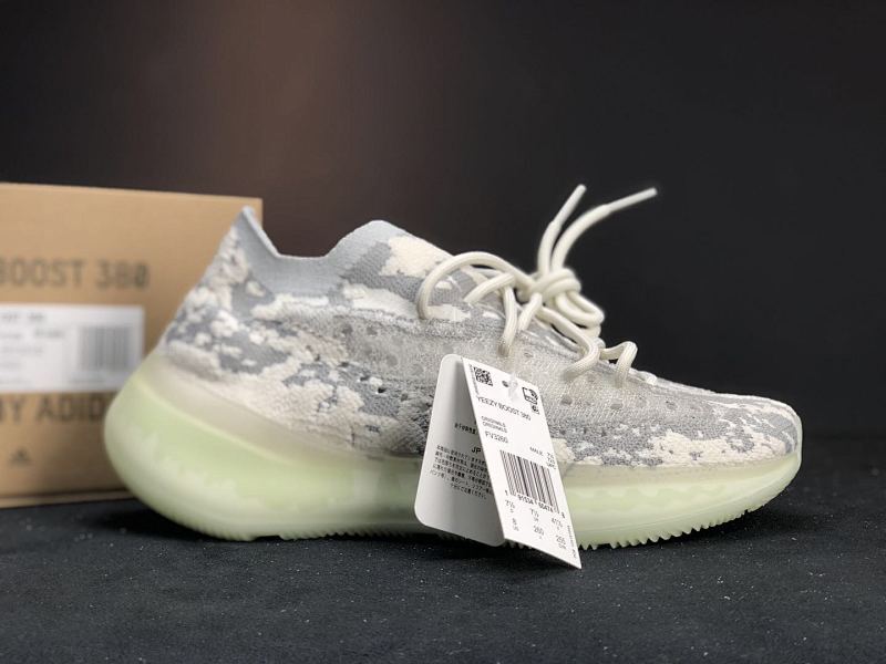 椰子380 超神性价比 Adidas Yeezy Boost 380 “Alien”货号FV3260 尺码36-48半码 椰子380迷彩灰/外星人 性价比真爆