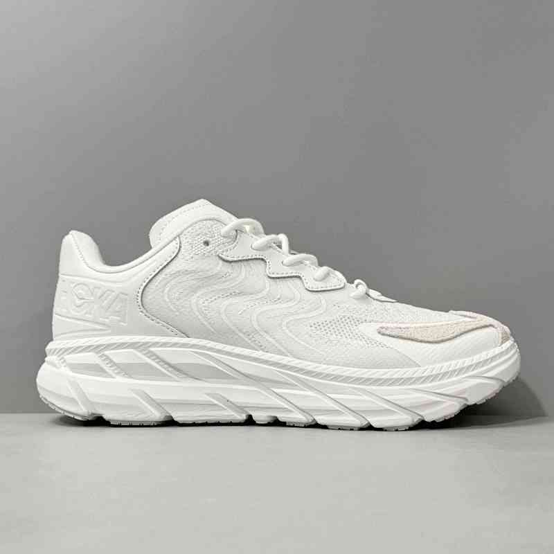 CF版本 克里夫顿LS-云雾灰1141550-WNCL HOKA ONE ONE CliftonL 轻便舒适防滑耐磨低帮 休闲跑步鞋 男女同款 云雾灰