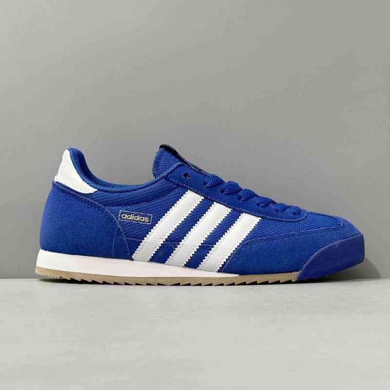 YH版本 R71-蓝白IH1325 adidas originals R71 舒适日常 防滑 低帮 生活休闲鞋 男女同款 蓝白色