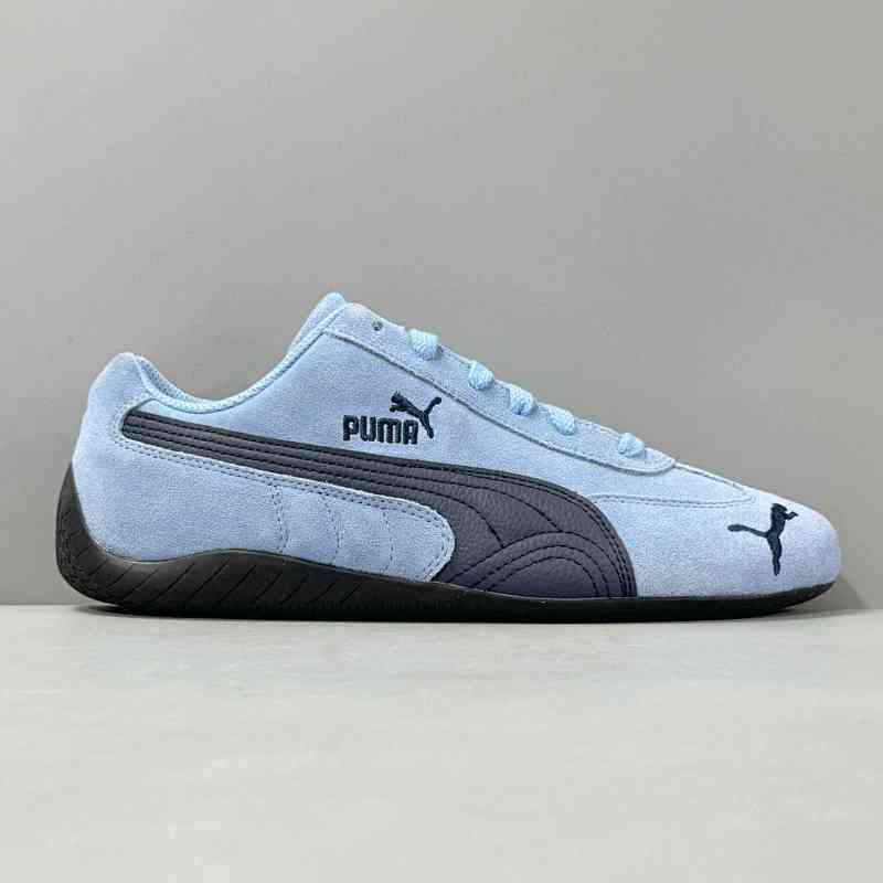 V版顶级 蓝色398847-01 PUMA Speedcat Archive 时尚舒适 防滑耐磨 低帮 生活休闲鞋 男女同款 蓝色