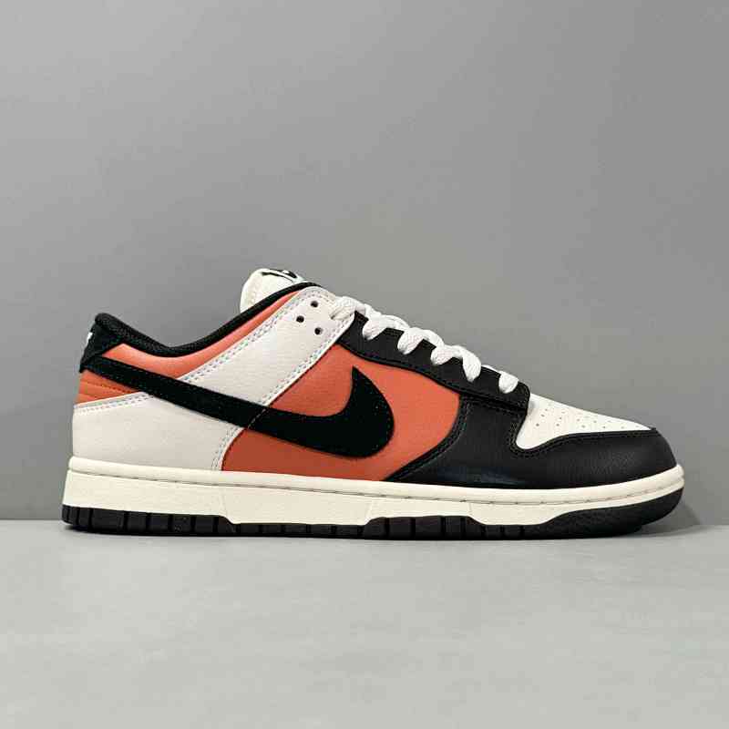 AW版本 橙黑HQ4988-030 Nike Dunk LOW RETRO 复古 防滑耐磨 低帮 板鞋 男女同款 橙黑