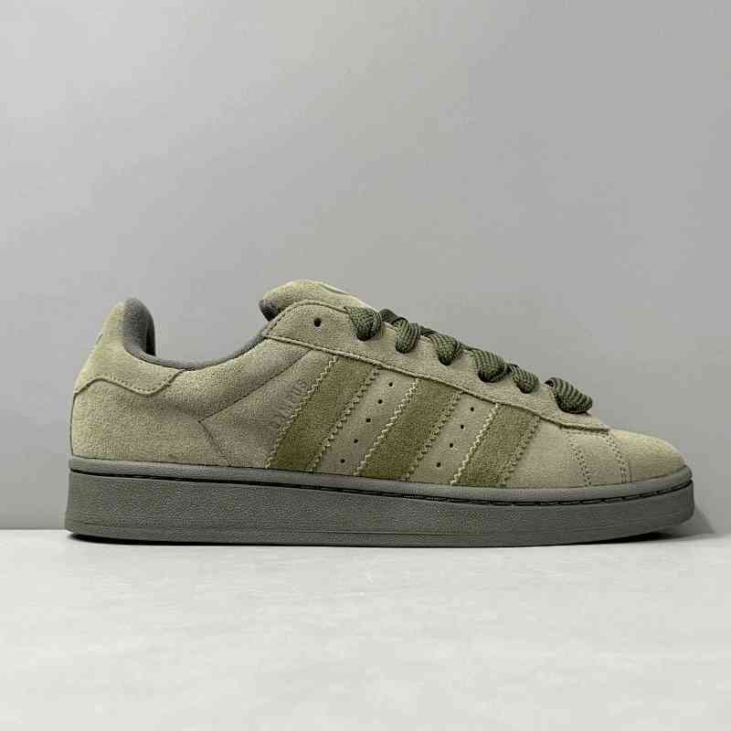 V版顶级 深绿色ID3424 阿迪达斯 三叶草 Adidas originals Campus 00s 防滑耐磨低帮板鞋 男女款