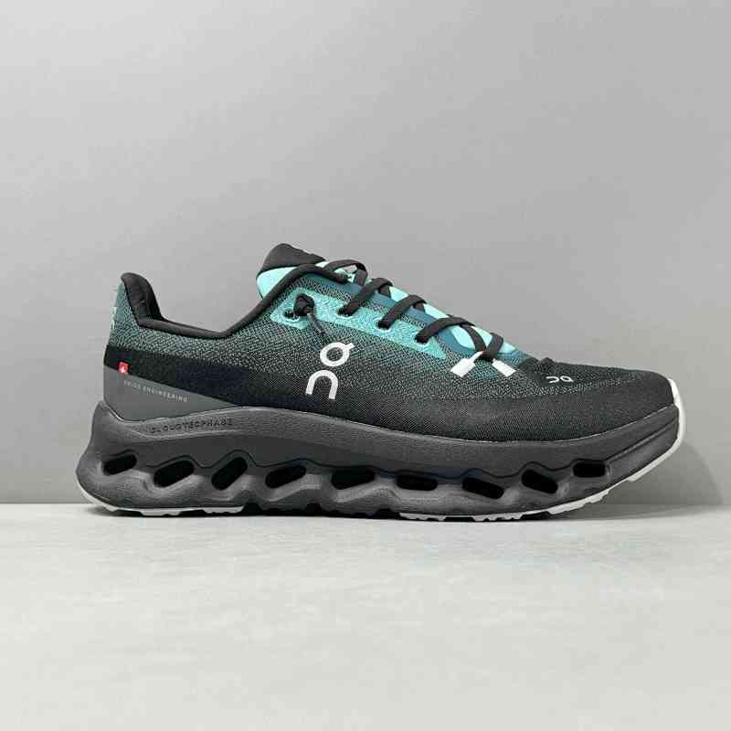 YH版本 Cloudtilt-黑绿3MF10994198 On昂跑 Cloudtilt 时尚舒适耐磨 低帮跑步鞋 男款黑绿