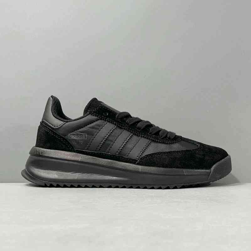XG版本 2代-全黑JI2504 阿迪达斯三叶草adidas originals SL 72 RTN舒适复古 防滑耐磨低帮 生活休闲鞋 男女同款