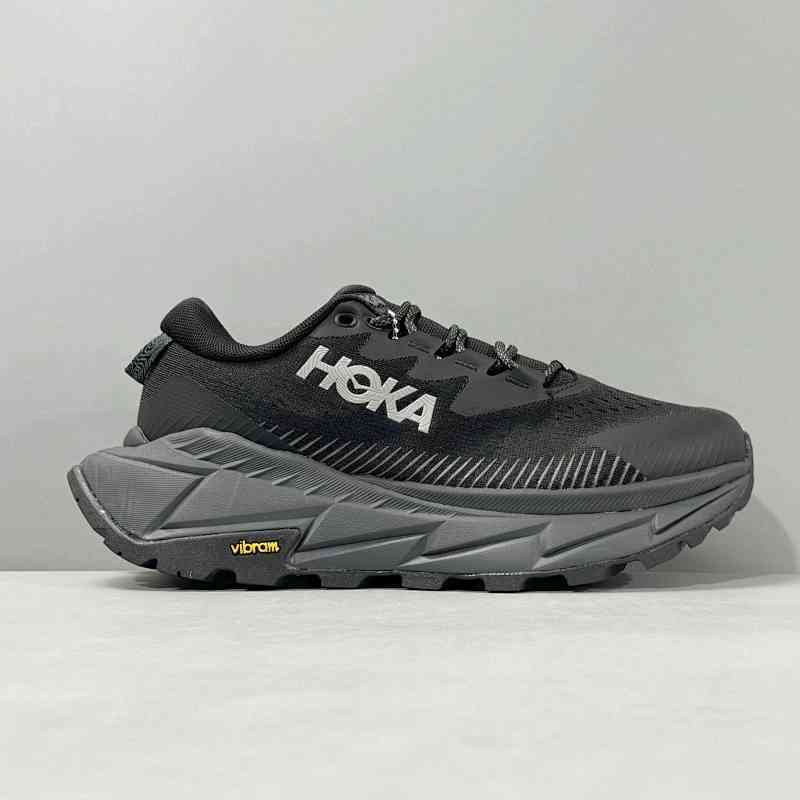 DF版本 黑色1143430-BBLC HOKA ONE ONE SKY Float X 纯色 清爽 防滑耐磨 低帮 生活休闲鞋 男女同款 黑色