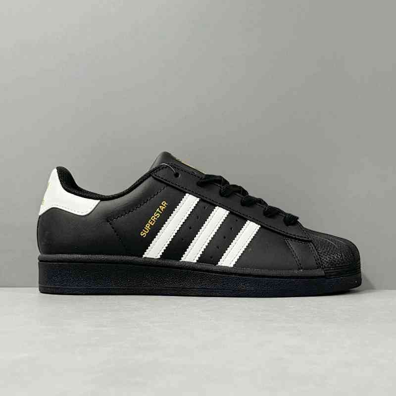 PP版本 黑金标B27140 阿迪达斯三叶草adidas originals Superstar Foundation 合成革防滑耐磨轻便 低帮 板鞋 男女同款 黑白金标