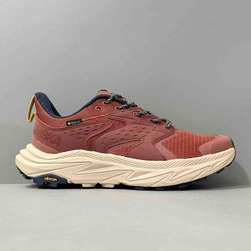 CF版本 卡帕2代-辣酱红1141632-HSSS HOKA ONE ONE Anacapa 2运动舒适减震耐磨低帮 休闲跑步鞋 男款 辣酱红