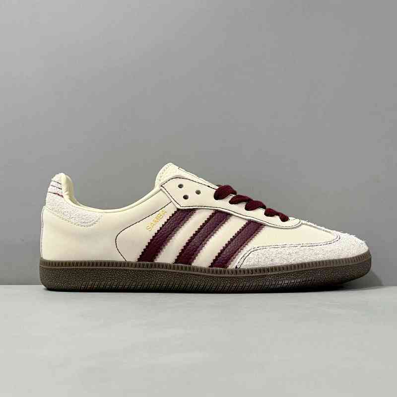 HZ版本 米褐色IG1987 阿迪达斯三叶adidas originals SAMBA OG 舒适百搭 防滑耐磨低帮 板鞋 男女同款 米褐色