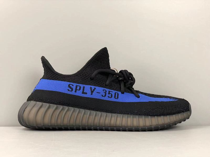 VK纯原版本椰子350V2 放店  精品巴斯夫 阿迪达斯  Adidas Yeezy Boost 350V2  Dazzling Blue 黑蓝GY7164 尺码36-48半码
