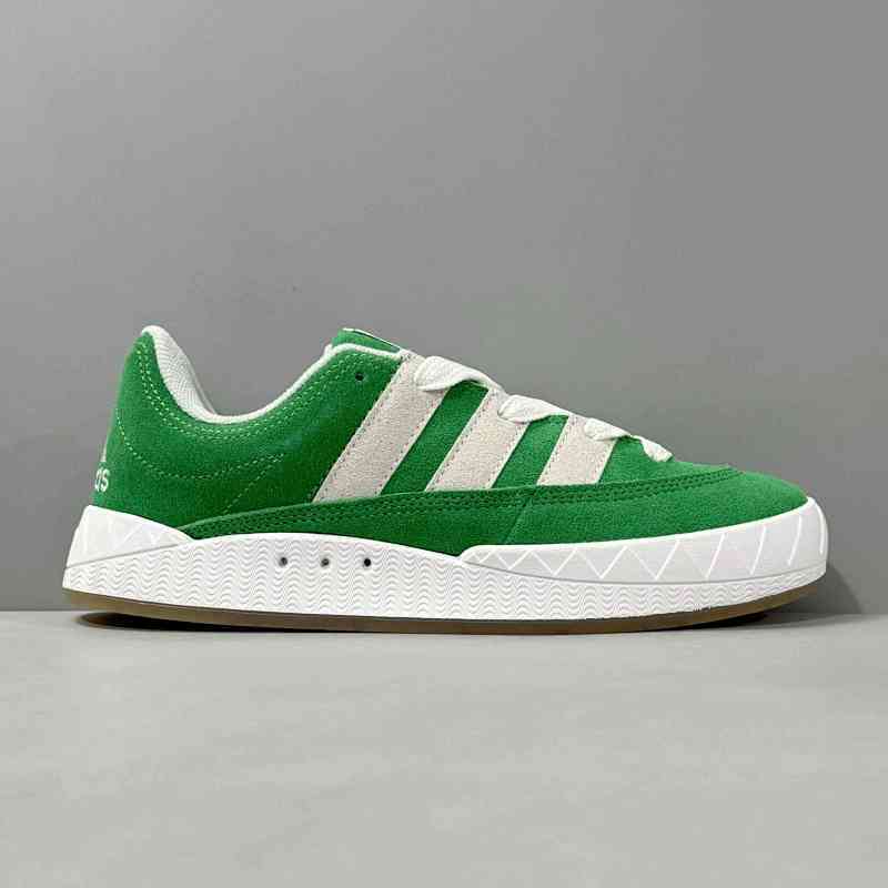 HX版本 绿浅灰GZ6202  阿迪达斯三叶草Adidas Originals Adimatic复古鲨鱼面包鞋 板鞋