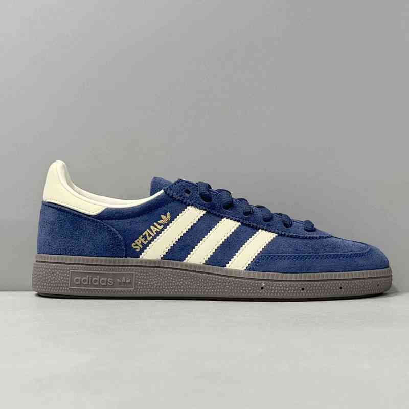 HZ版本 SP深蓝色IF7087 阿迪达斯三叶草adidas originals 减震耐磨轻便透气 低帮 板鞋 男女同款 深蓝色