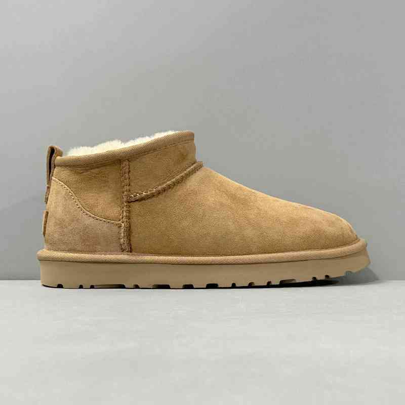 LZ版本 经典Mini-栗子棕1116109-CHE UGG CLASSIC ULTRA MINI 羊皮 保暖防滑 百搭休闲 及踝 雪地靴 女款 栗子棕