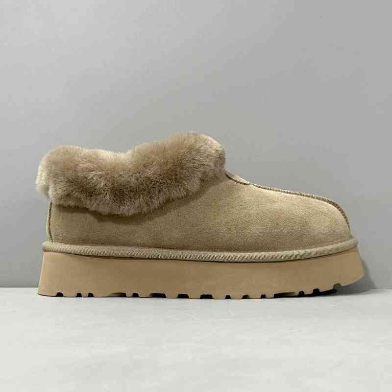 LZ版本 厚底塔次特-羚羊棕1134610H-ALP UGG 保暖 舒适一脚蹬包头 及踝 雪地靴 女款