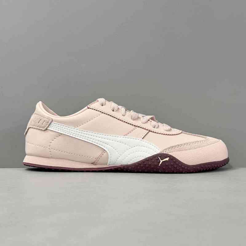 V版顶级 UT-粉色402186-02 PUMA Bella UT 时尚百搭 舒适防滑 低帮 生活休闲鞋 薄底鞋 男女同款 粉色