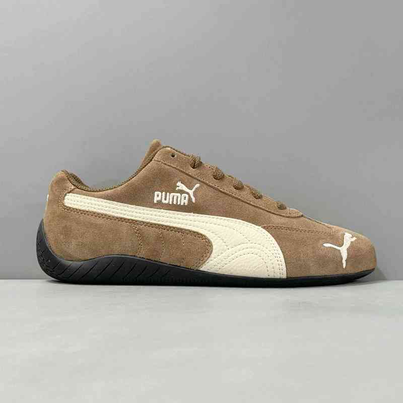 V版顶级 棕色398847-02 PUMA Speedcat Archive 美拉德风 舒适百搭 防滑耐磨 低帮 生活休闲鞋 男女同款 棕色