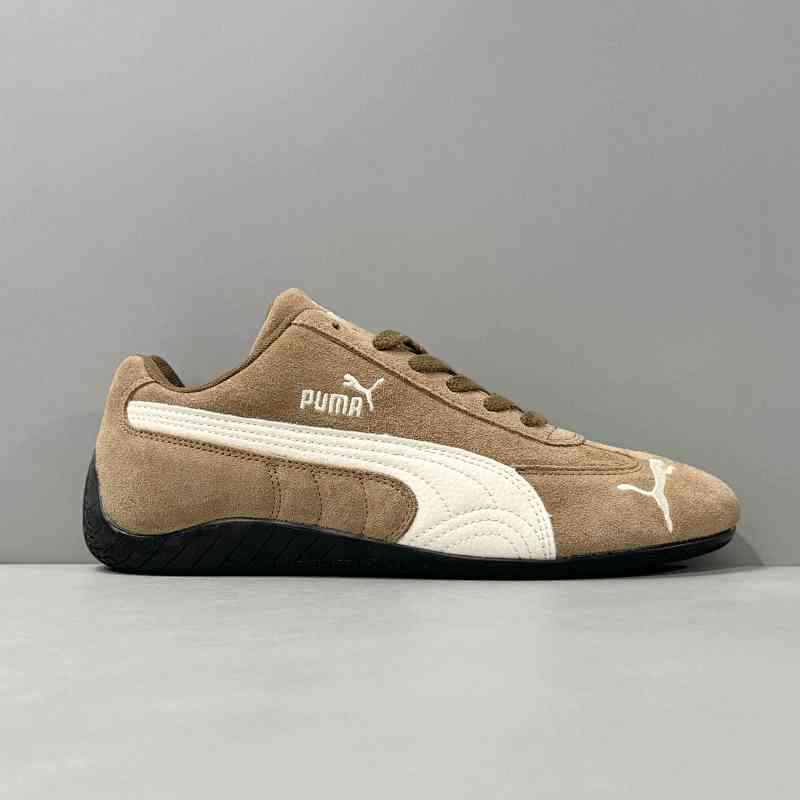 YH版本 棕色398847-02 PUMA Speedcat Archive 美拉德风 舒适百搭 防滑耐磨 低帮 生活休闲鞋 男女同款 棕色