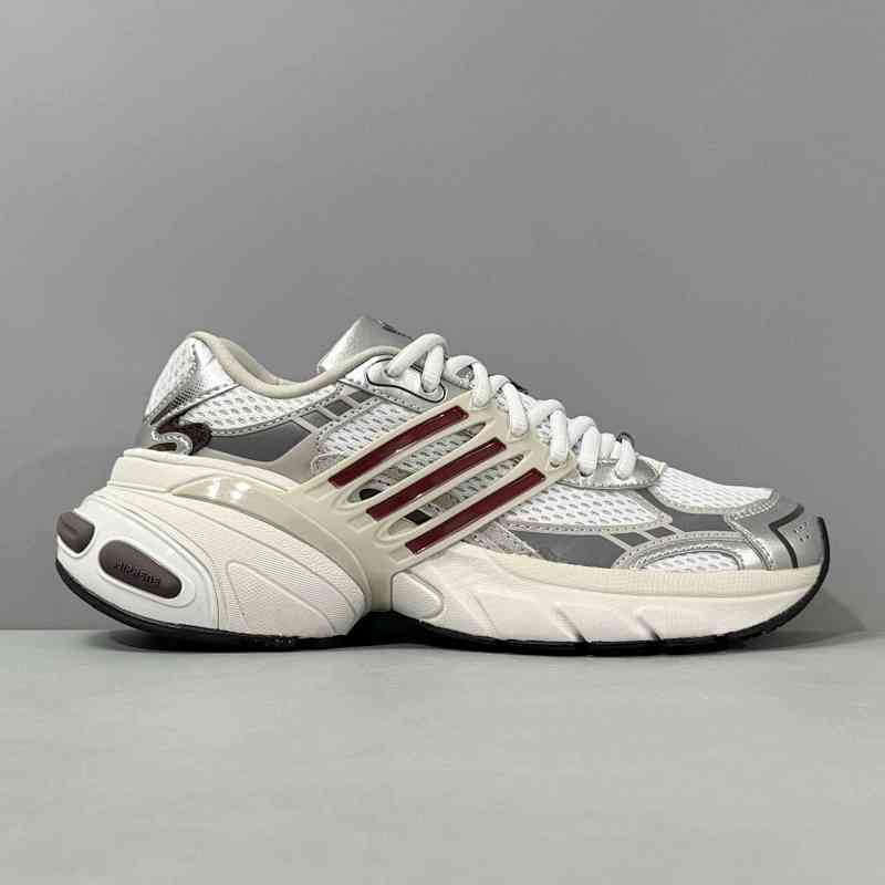 LZ版本 白银红IH3382  阿迪达斯 三叶草 adidas Originals Adistar XLG 舒适百搭老爹鞋 皮革减震 低帮 休闲跑步鞋 网布男女同款