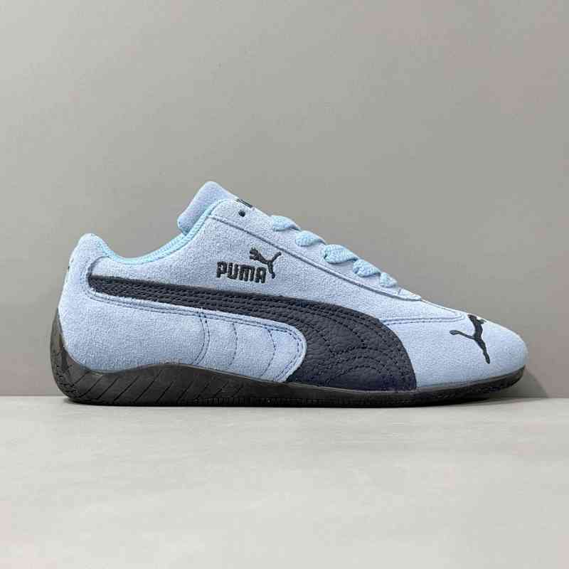 YH版本 蓝色398847-01 PUMA Speedcat Archive 时尚舒适 防滑耐磨 低帮 生活休闲鞋 男女同款 蓝色