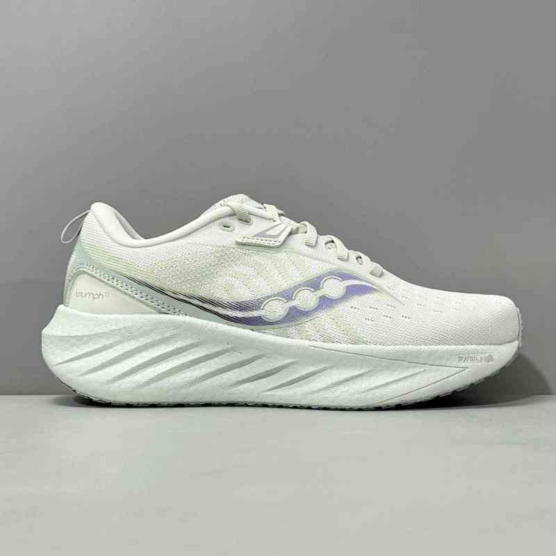 LG版本 白绿S10964-245 索康尼Saucony TRIUMPH 22 旗舰级缓震 慢跑训练减震低帮跑步鞋 女款 白绿