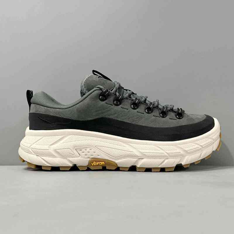 DS版本 萨米特-黑灰色1147952-0LC HOKA ONE ONE Tor Summit 舒适 低帮 徒步鞋男女同款 黑灰色