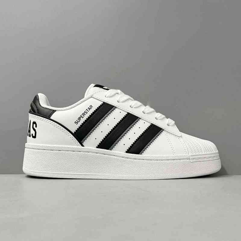 PP版本 厚底ADIDAS白IF6138 阿迪达斯三叶草adidas originals SUPERSTAR XLG 防滑耐磨增高 低帮 板鞋 男女同款