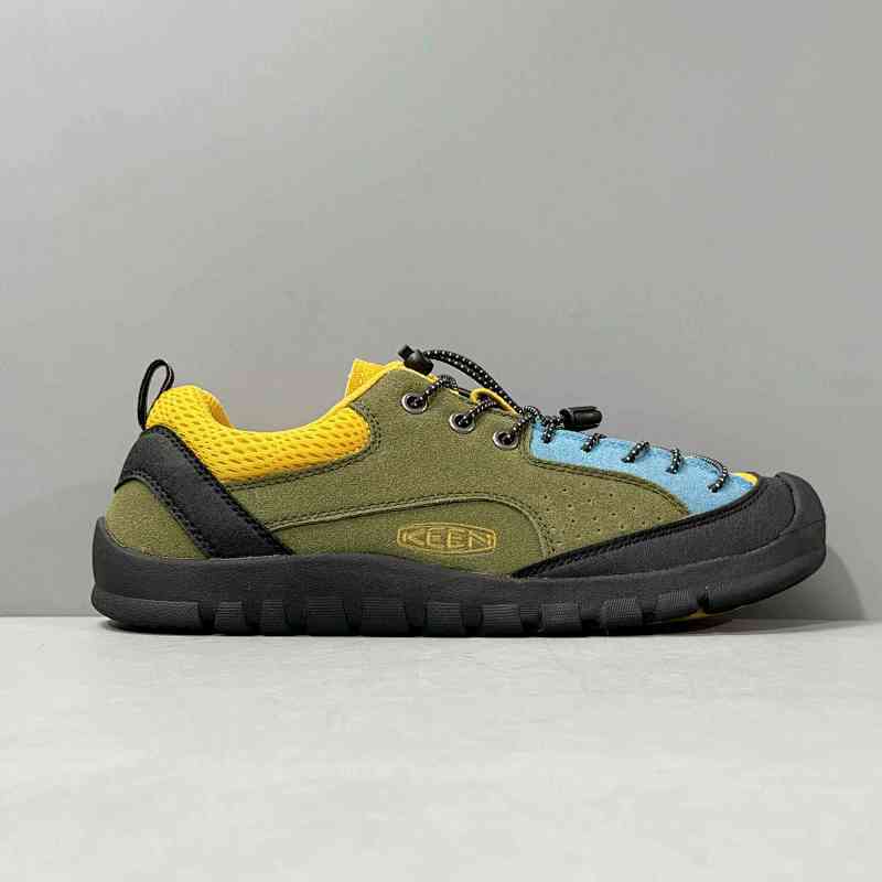 DH版本 军绿色 KEEN Jasper 舒适百搭 防滑耐 低帮 户外功能鞋