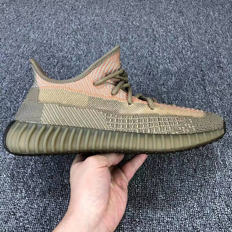 VK纯原版本椰子350V2 放店  精品巴斯夫 阿迪达斯  Adidas Yeezy Boost 350V2  "Sand Taupe"_脏橙 FZ5240 野鸡红 沙漠黄昏 尺码36-48半码