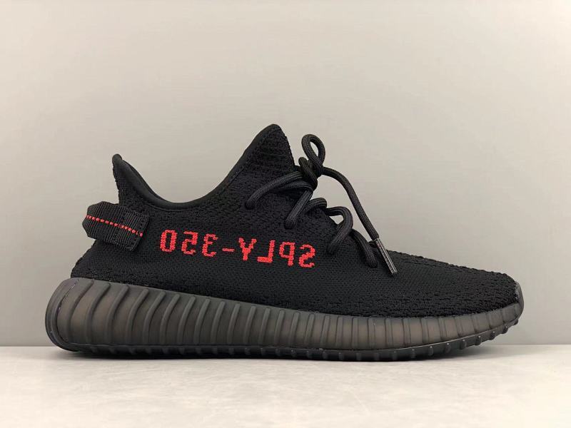 VK纯原版本 椰子350V2 放店 精品巴斯夫 阿迪达斯  Adidas Yeezy Boost 350V2  黑红字 CP9652 尺码36-48半码