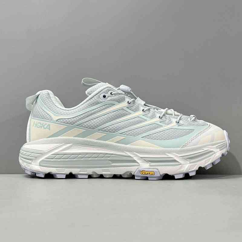 DF版本 玛法特2.5/蓝色1141572-ILD HOKA ONE ONE Mafate Three 2 舒适减震防滑耐磨 低帮 休闲跑步鞋 男女同款 蓝色