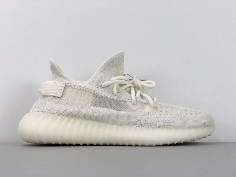 VK纯原版本椰子350V2 放店  精品巴斯夫 阿迪达斯  Adidas Yeezy Boost 350V2   "Bone" 骨白 全白2.0 莲花白 HQ6316尺码36-48半码