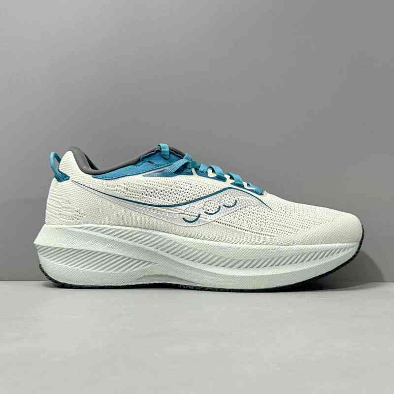 LG版本 灰蓝S10881-20 索康尼Saucony Triumph 21 舒适减震轻便 低帮 训练跑步鞋 女款 灰色