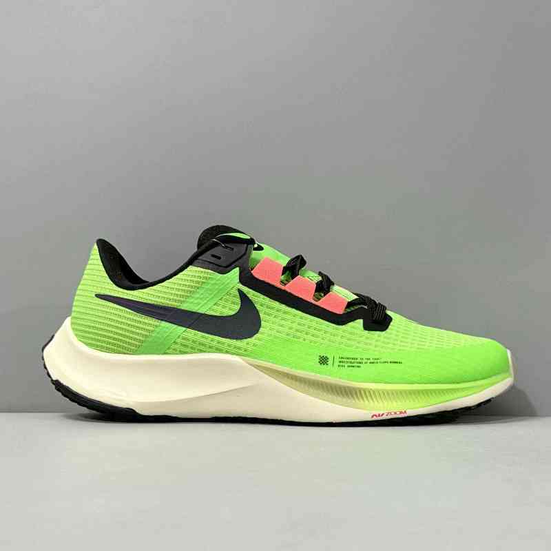 CG版本 绿黑DZ4775-304 Nike Air Zoom Rival Fl 3 防滑耐磨 低帮 跑步鞋男女同款 绿黑色