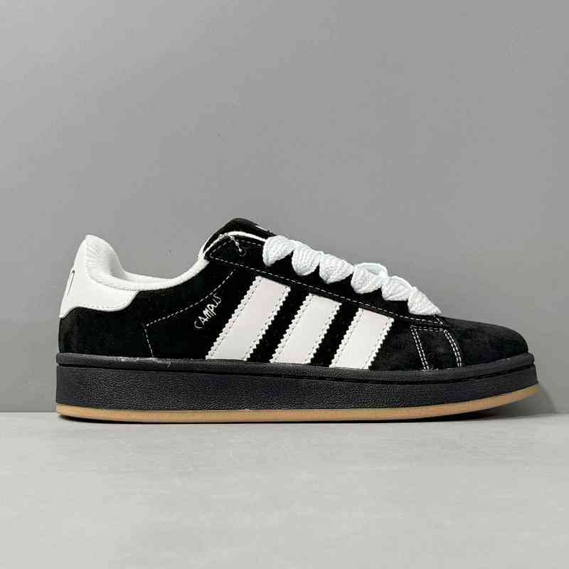 H1版本 korn联名黑白IG0792 阿迪达斯三叶草Korn xadidas originals CAMPUS 00s 潮流舒适减震 低帮 板鞋 男款 黑白