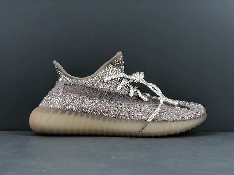 VK纯原版本 椰子350V2 放店  精品巴斯夫 阿迪达斯  Adidas Yeezy Boost 350V2 Synth RF 银粉满天星 尺码36-48半码
