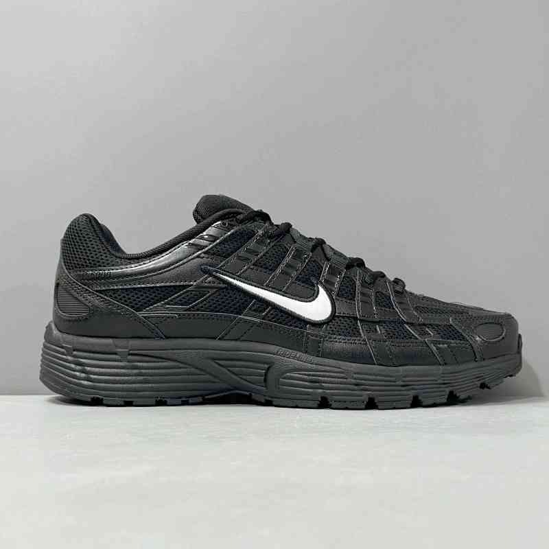 V版顶级 黑白钩HF1052-010 Nike P-6000 舒适耐磨 低帮 训练跑步鞋 男款 黑色