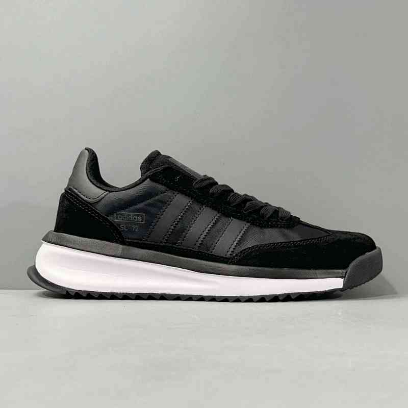 XG版本 2代-黑白JI2501 阿迪达斯三叶草adidas originals SL 72 RTN 舒适 防滑耐磨 低帮生活休闲鞋