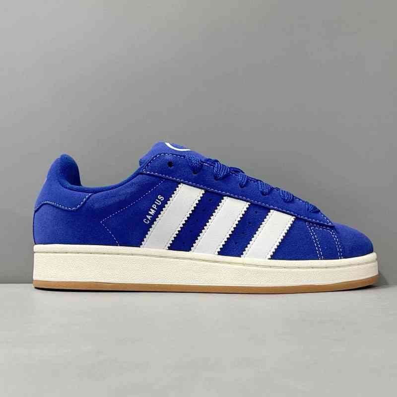 V版顶级 蓝白HO3471 阿迪达斯 三叶草 Adidas originals Campus 00s 防滑耐磨低帮板鞋 男女款