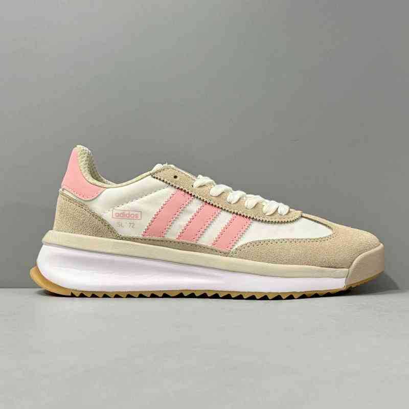 XG版本 2代-棕粉JI2518 阿迪达斯三叶草adidas originals SL 72 RTN舒适复古 防滑耐磨低帮 生活休闲鞋 男女同款