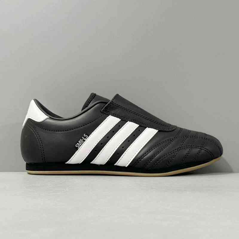 V版顶级 黑色JQ4775 阿迪达斯三叶草adidas originals Taekwondo 时尚百搭 防滑 低帮训练鞋 女款 黑色