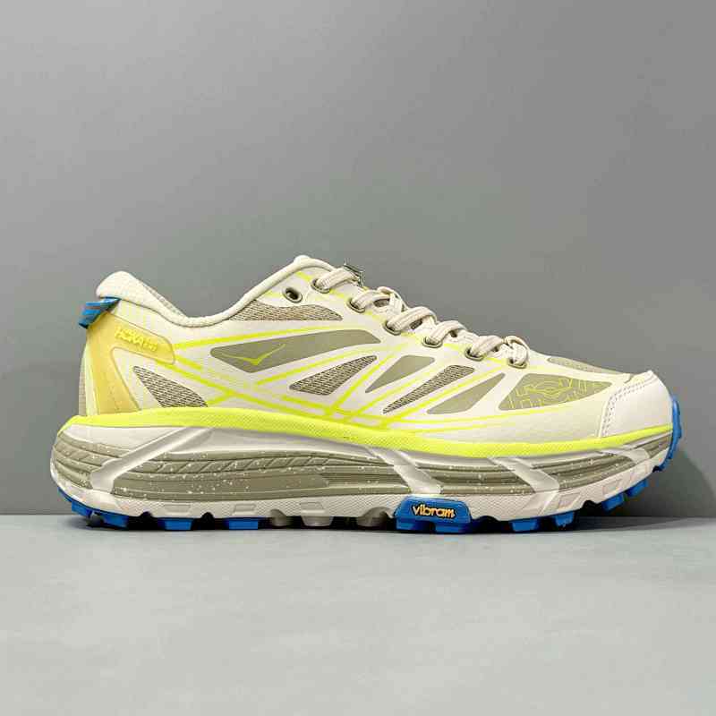 DF版本 玛法特2 蛋酒黄1126851-EOTN HOKA ONE ONE Mafate Speed 2 飞速玛法特2 山地减震 防滑耐磨 轻便回弹 低帮 跑步鞋 男女同款