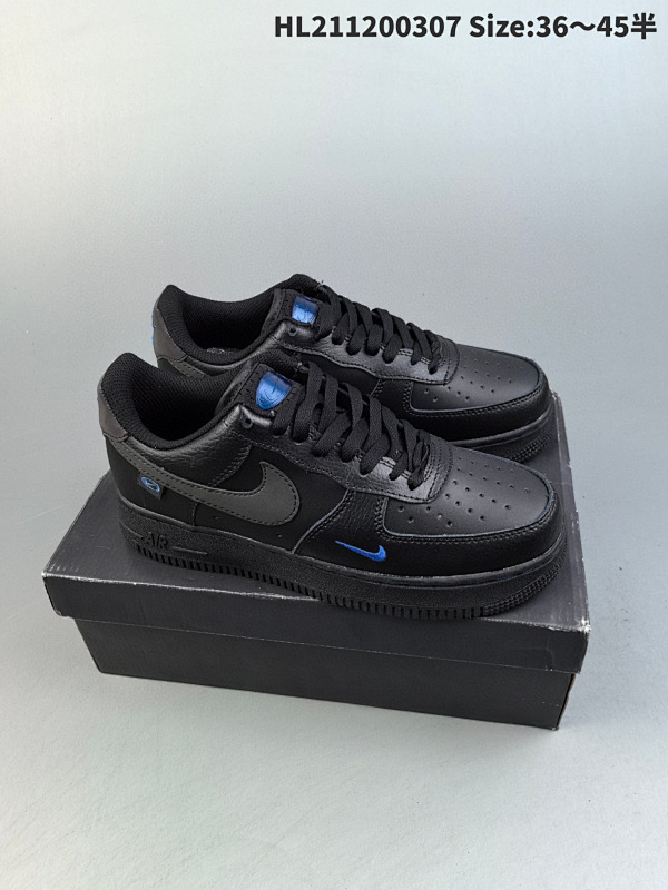 120 耐克Nike Air Force 1 Low  空军一号低帮百搭休闲运动板鞋货号FJ4170 001  编码HL211200307 Size:3645半