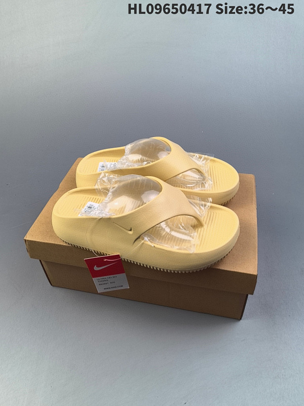 65 耐克Nike Calm Slide 夏季单品人字拖 拖鞋 Nike全新打造的拖鞋货号DX4816-300 HL09650417 Size:3645