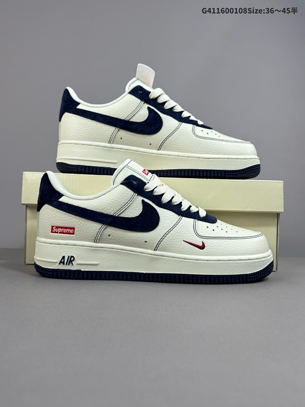 16036-45半 耐克Nike AIR FORCE 107 空军一号低帮百搭休闲运动板鞋货号XZ3328-669