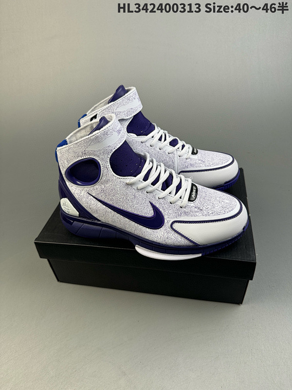 240 Nike Air Zoom HUARACHE 2K4 魔术贴高帮复古篮球鞋 公司级首发HL342400313 Size:4046半货号: 309957 151