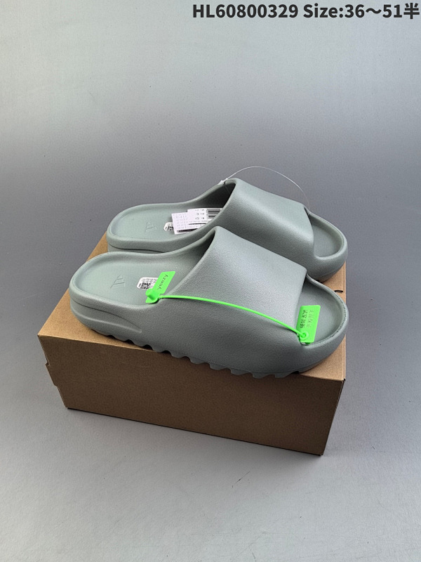 80 公司级侃爷再度联乘Kanye West x Adidas Yeezy Slide"Bone"椰子户外风格沙滩涉水百搭运动穿搭拖鞋拖鞋 货号FV8425 ID:HL60800329 Size:3